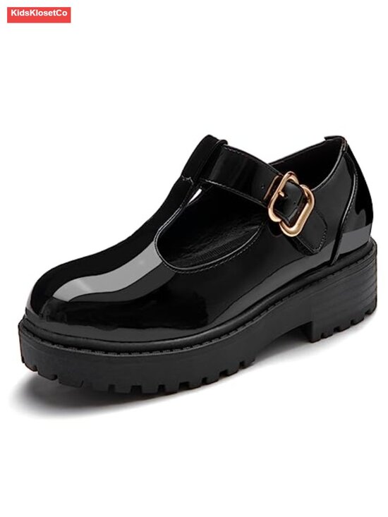 Other - Girls Mary Jane T-Strap Platform Loafer Dress Shoes